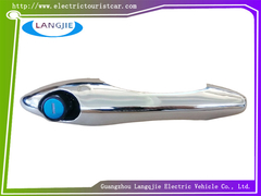 কীহোল ডোর হ্যান্ডেল ক্রোম প্লাস্টিক সিলভার কালো LVTONG ট্যুর বাস আনুষাঙ্গিক