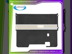 EZGO TXT ফ্লোর ম্যাট গল্ফ কার্ট অ্যান্টি স্লিপ কালো রাবার ফ্লোর ম্যাট ফুল কভারেজ ফ্লোর লিনার ম্যাট