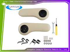 গল্ফ কার কম্পোনেন্টস ক্লাব কপ হোল্ডারের সাথে গাড়ির পিছনের আসনের আর্মরেস্ট