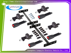 চার চাকা গল্ফ কার্টের জন্য 4-সিট EZGO TXT সিট বেল্ট বকল কিট