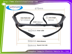 TXT পিছনের সিট ব্যাগ EZGO গল্ফ কার্ট উপাদান জন্য স্থির বল ব্যাগ ক্রেট