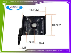 পেছনের স্টিল প্লেট বেস মার্শেল ইলেকট্রিক টহল গাড়ির দর্শনীয় গাড়ির যন্ত্রাংশের নিম্ন চাপ প্লেট