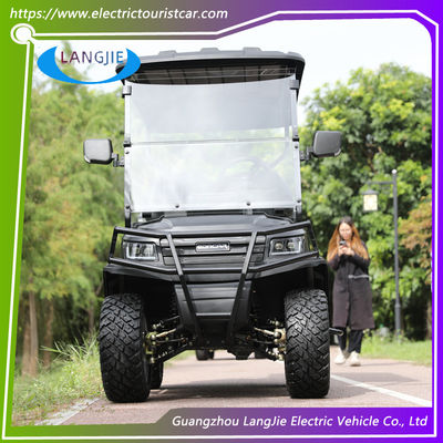 ভালো দাম এসি মোটর 4 সিট ইলেকট্রিক গল্ফ কার রঙ কাস্টমাইজড শিকার গল্ফ কার্ট সর্বোচ্চ গতি 40km/h অনলাইন