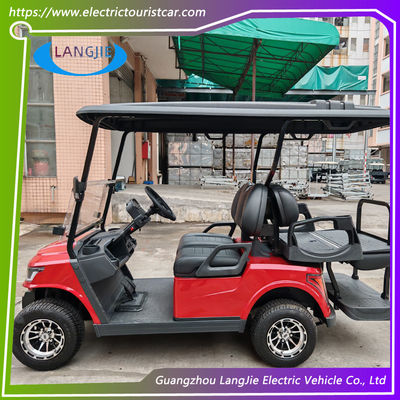 ভালো দাম 4 সিট লো স্পিড ইলেকট্রিক যানবাহন 4 চাকা ইলেকট্রিক গল্ফ কার্ট পর্যটকদের জন্য গাড়ি ভাড়া অনলাইন