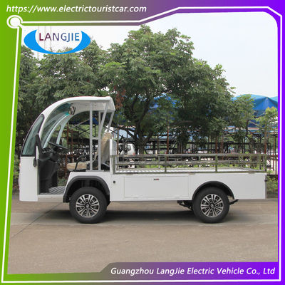 গুণ  0.9 Ton Two Seater Electric Car AC Electric Hotel Buggy Car With Cargo For Airport কারখানা