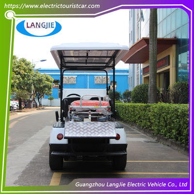 ভালো দাম ২টি আসন + ১টি বিছানা মাল্টি-প্যাসেঞ্জার ইলেকট্রিক অ্যাম্বুলেন্স গাড়ি পার্কিংয়ের জন্য ৪৮ ভি এসি মোটর অনলাইন