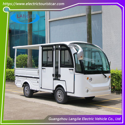 ভালো দাম বিমানবন্দর বৈদ্যুতিক মালবাহী গাড়ি ৫ সিটার বৈদ্যুতিক গাড়ি ৪৮V AC মোটর পার্কের জন্য ছাদে অনলাইন