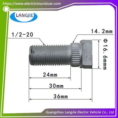 ভালো দাম EZGO গল্ফ কার্ট টায়ার বোল্ট নাট যন্ত্রাংশ গোলাকার এবং বর্গাকার হেড শৈলী অনলাইন
