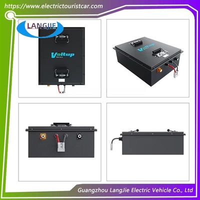 ভালো দাম 48V উচ্চ-ক্ষমতা সম্পন্ন লিথিয়াম-আয়ন ব্যাটারি EZGO গল্ফ কার্ট অনলাইন