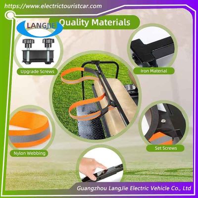 ভালো দাম Electric Golf Cart EZGO Adjustable Rear Seat Club Stand অনলাইন