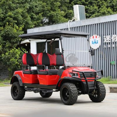 ভালো দাম 48V 4 Seater Electric Golf Cart With 20-30 Km/H Speed And Lead-Acid Battery For Golf Courses অনলাইন
