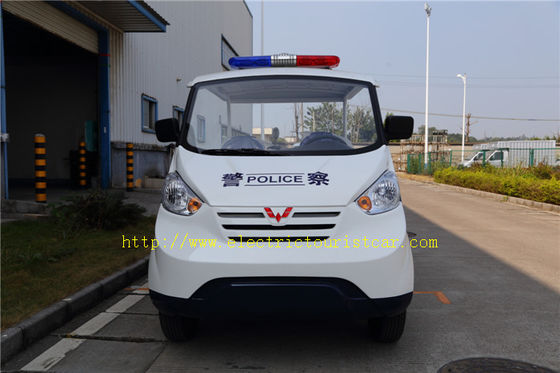 সাবধানতা হালকা সঙ্গে নিরাপত্তা ক্রুজ জন্য মাল্টি রঙ 4 যাত্রী বৈদ্যুতিক প্যাট্রোল গাড়ী
