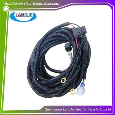 গল্ফ কার্ট LVTONG ফ্রেম ড্রাইভিং হালকা তারের হারনেস সমাবেশ