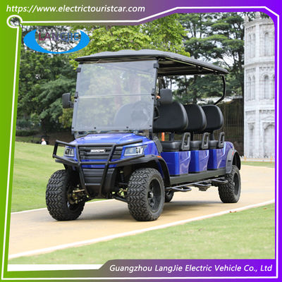 বৈদ্যুতিক শিকার গাড়ি 6 সিট 5KW এসি মোটর এবং সিই সঙ্গে আউটডোর অ্যাডভেঞ্চার এবং কার্যক্রম