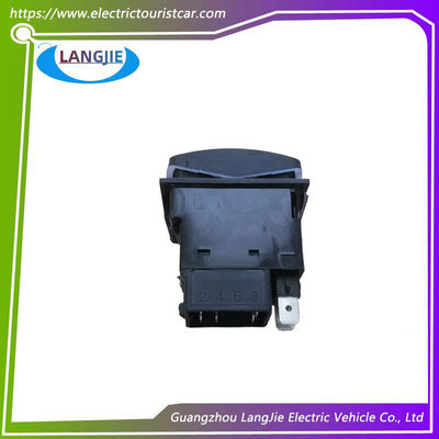 LVTONG গল্ফ কার্ট উচ্চ মানের কালো পাওয়ার সাপ্লাই সামনের এবং পিছনের সুইচ বোতাম সুইচ সমাবেশ