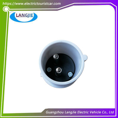 বাগি গল্ফ কার্ট চার্জিং প্লাগ Y-20 013A-6 IP44 2P মার্শেল গল্ফ কার্ট এবং ট্যুর বাস জন্য