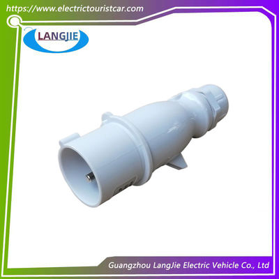 মার্শেল গল্ফ কার্ট Y-20 013A হোয়াইট প্লাগ সংযোগকারী অংশ