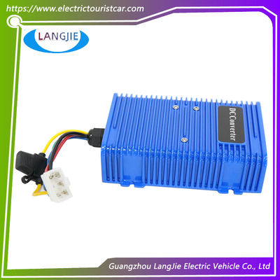 গল্ফ কার্ট ভোল্টেজ স্টেপ-ডাউন 36V/48V থেকে 12V 350W 30A ডিসি কনভার্টার ডুয়াল পাওয়ার সাপ্লাই সহ