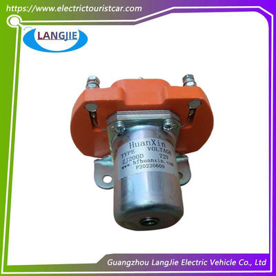 ZJ-200D প্রধান Contactor 72V ইলেকট্রিক গল্ফ কার্ট পারফরম্যান্স অংশ জন্য মার্শেল