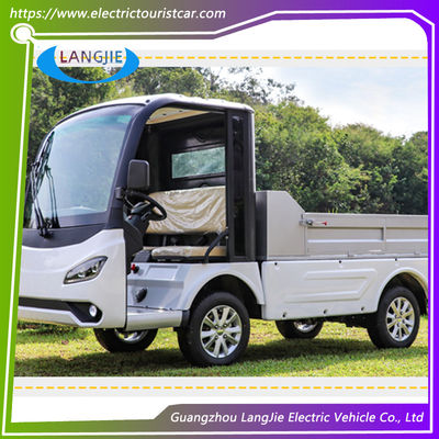 72V 7.5KW 2 আসন ছোট বৈদ্যুতিক পিকআপ ট্রাক ছোট লোডিং প্ল্যাটফর্ম 1000kg