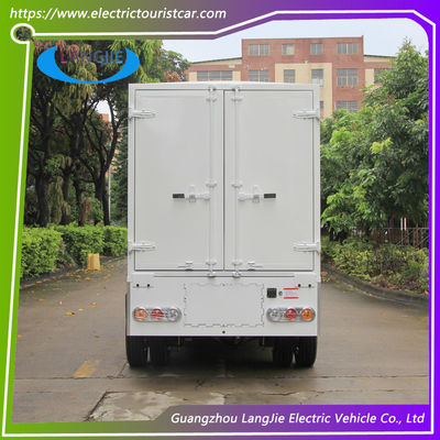 পেশাদার 7.5KW এসি মোটর ইলেকট্রিক ব্যাগ কার্ট 2 সিট ইলেকট্রিক ট্রানজিট ভ্যান হোটেলের জন্য