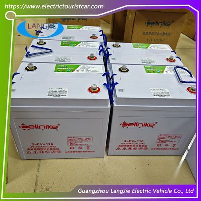 লিড এসিড ব্যাটারি 6V 170AH মার্শেল ইলেকট্রিক গল্ফ কার পার্টস জন্য
