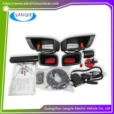 গল্ফ কার্ট কার্ট 12V ডিসি LED ফ্রন্ট হেড লাইট ব্রেক রিয়ার টেইল লাইট কিট EZGO TXT এর জন্য