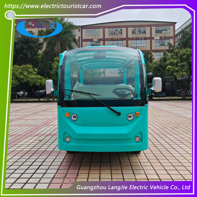 উচ্চ নিরাপত্তা মানের সঙ্গে হোটেল পর্যটন জন্য বৈদ্যুতিক পর্যটন গাড়ী 8 আসন বৈদ্যুতিক শাটল বাস