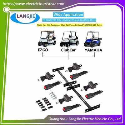 চার চাকা গল্ফ কার্টের জন্য 4-সিট EZGO TXT সিট বেল্ট বকল কিট