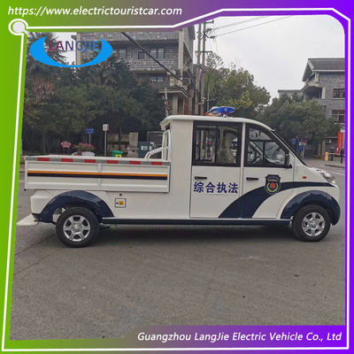 উচ্চ পারফরম্যান্স সাদা বৈদ্যুতিক প্যাট্রোল গাড়ি পর্যটন কেন্দ্রের জন্য পার্ক বিমানবন্দরের জন্য