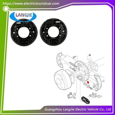 2pcs বল গাড়ি চাকা ব্রেক ড্রাম সমাবেশ কিট ক্লাব গাড়ী গলফ ক্লাব গাড়ী