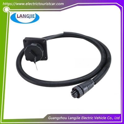 গল্ফ কার্ট EXCAR চার্জিং সকেট, ইলেকট্রিক বাইক চার্জিং বন্দুক 220V