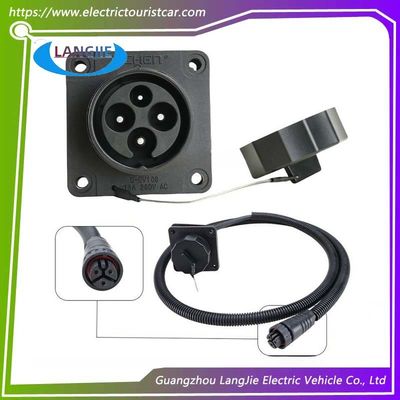EXCAR চার্জার প্লাগ এবং সংযোগ সকেট 220V গল্ফ কার্ট অংশ