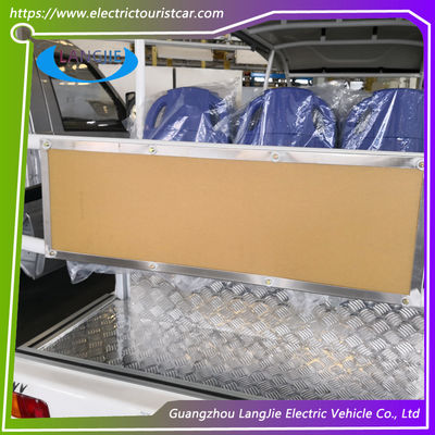 4KW মোটর 48V আট সিটার মডেল Y083A বৈদ্যুতিক শাটল বাস 18% হোটেল / বিশ্ববিদ্যালয় / পার্ক ব্যবহার করে আরোহণ ক্ষমতা