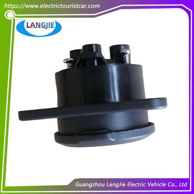LVTONG বৈদ্যুতিক ভ্রমণ কার পেট্রোল কার 48V আচ্ছাদিত চার্জিং সকেট অ্যাসেম্বলি