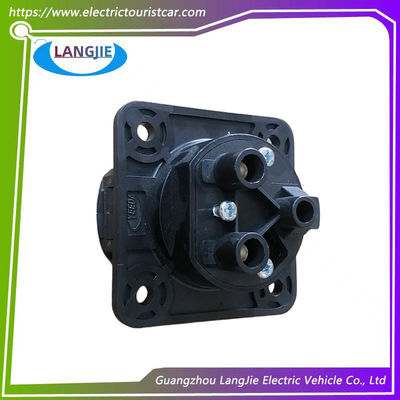 LVTONG বৈদ্যুতিক ভ্রমণ কার পেট্রোল কার 48V আচ্ছাদিত চার্জিং সকেট অ্যাসেম্বলি