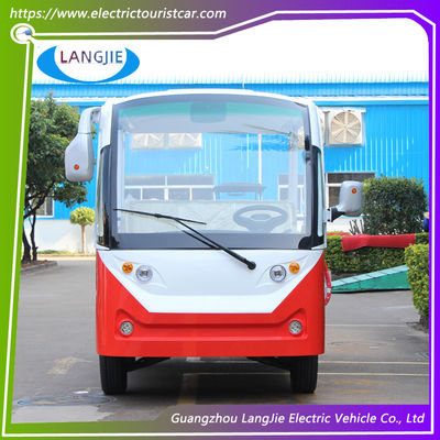 ভালো দাম 11 যাত্রী বৈদ্যুতিক পর্যটন গাড়ি এসি মোটর 72V সঙ্গে Max.Speed 30km/H জন্য হোটেল অনলাইন