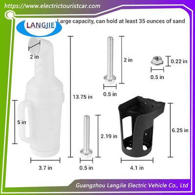 EZGO বৈদ্যুতিক গল্ফ কার্ট অ্যাক্সেসরিজ ব্র্যাকেট বালি বোতল স্ক্রু সেট