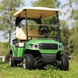 ভালো দাম 2 Seats Electric Golf Cart 48V Battery 30% Gradeability And AC Motor For Golf Courses online