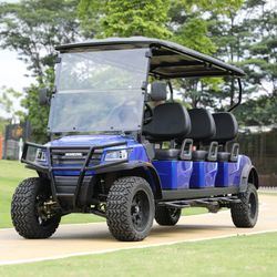 ভালো দাম 6 Seats Electric Golf Car with 48V Battery and 30% Climbing Ability for Golf Courses অনলাইন
